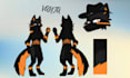 do furry ref sheet furry art reference sheet fursona ref sheet furry anthro oc
