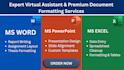 be your virtual assistant for ms word and powerpoint