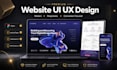 design a website UI UX with wireframes in figma