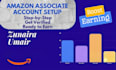 set up your amazon affiliate account professionally