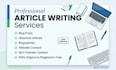 write engaging blog articles biographies and website content