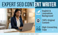 write high converting copy and SEO friendly website content