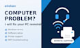 provide remote IT support for windows, software, email, network and printers