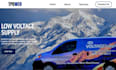 build wix low voltage contractor website cctv security access control website