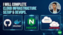 complete cloud infrastructure setup and devops
