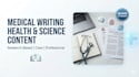 write educational medical content