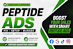 fix peptide ads issues run compliant peptide facebook google tiktok ads