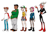 draw your character in a cartoonish style
