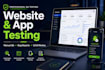 do website testing and mobile app QA testing