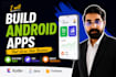 develop a custom android app using kotlin java firebase