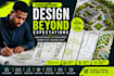 design landscape design, site development plan, grading plan and drainage layout