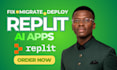fix replit develop replit ai app replit bugfixing app replit website