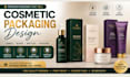 design cosmetic packaging, product packaging and label design