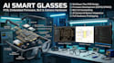 design ai smart glasses pcb, embedded firmware, ble and camera hardware