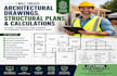 create architectural drawings structural plans and calculations