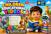 create engaging ai children educational videos, kids learning animation