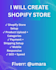 setup shopify store product listing and theme design