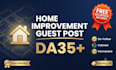 write and publish home improvement guest post