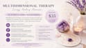 provide a multidimensional energy healing session