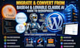 base44 expert base44 to wordpres lovable to wordpress claude ai code website