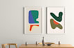create custom abstract wall art and digital illustrations