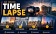 create cinematic ai construction time lapse videos