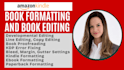 do book formatting book editing profreading paperback formatting amazon kdp
