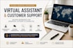 provide professional email and live chat customer support