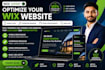 wix agency mobile layout error fix, optimization homepage redesign, wix SEO