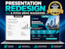 design redesign business powerpoint presentation, google slide, canva pitch deck