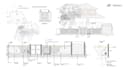 design a professional 2d landscape layout and planting plan, detail sections