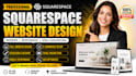 design or redesign a modern squarespace website landing page or online store