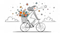 create hand drawn doodle icons and custom cartoon illustrations