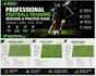 create professional football training sessions and practice plans