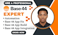 build base44 app, base44 expert, base44 integration, replit ai, base44 saas