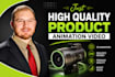 create saas explainer video, software demo, app promo and UI animation video