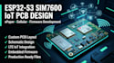 design esp32 s3 sim7600 iot cellular epaper pcb, schematic and firmware
