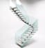 design luxury floating staircase, glass railing and modern stair visualization