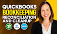 do quickbooks bookkeeping, reconciliation and cleanup