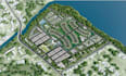 design urban planning masterplan 3d aerial site plan smart city layout rendering