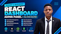develop react dashboard, admin panel and saas web application