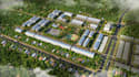 design residential masterplan 3d aerial site plan housing development rendering