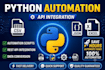 develop python automation scripts and API integration