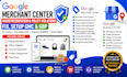 fix google merchant center misrepresentation, set up gmc and gbp
