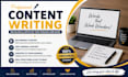 write SEO blog posts and articles that rank on google for UK USA busin