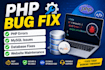fix PHP mysql bugs, errors and database issues