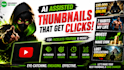 design thumbnail, clickbait youtube thumbnails