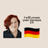 professionally edit and optimize your german resume, CV