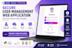build a secure user management web application