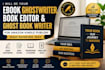 ghostwrite, edit, and proofread your ebook